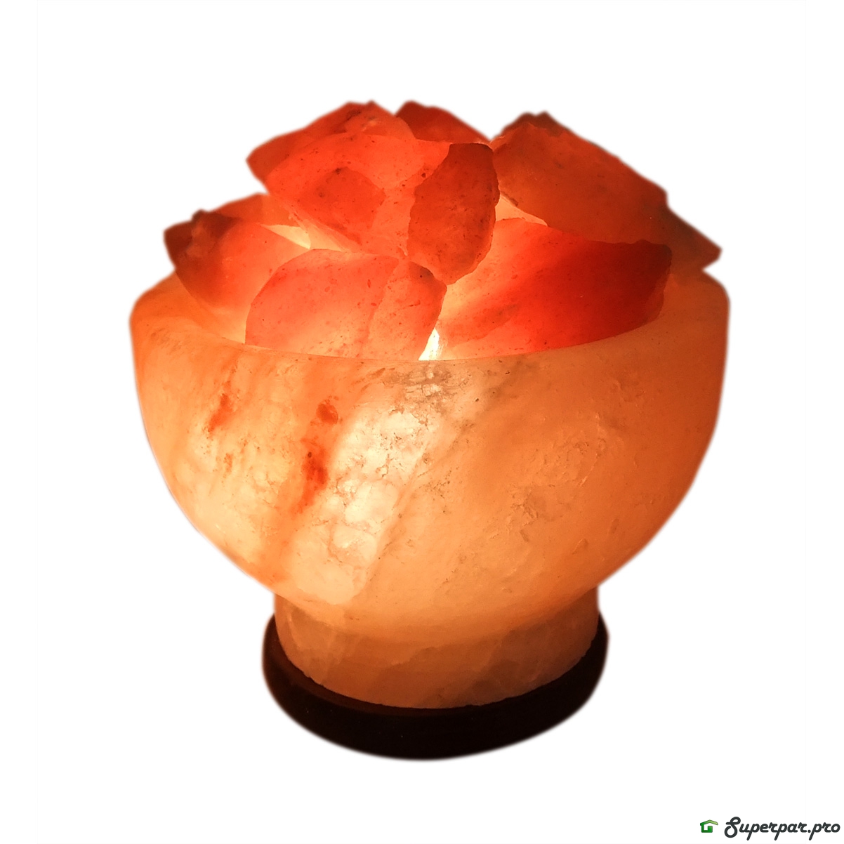 картинка Солевая лампа огненная чаша из Гималайской соли Pramodan 