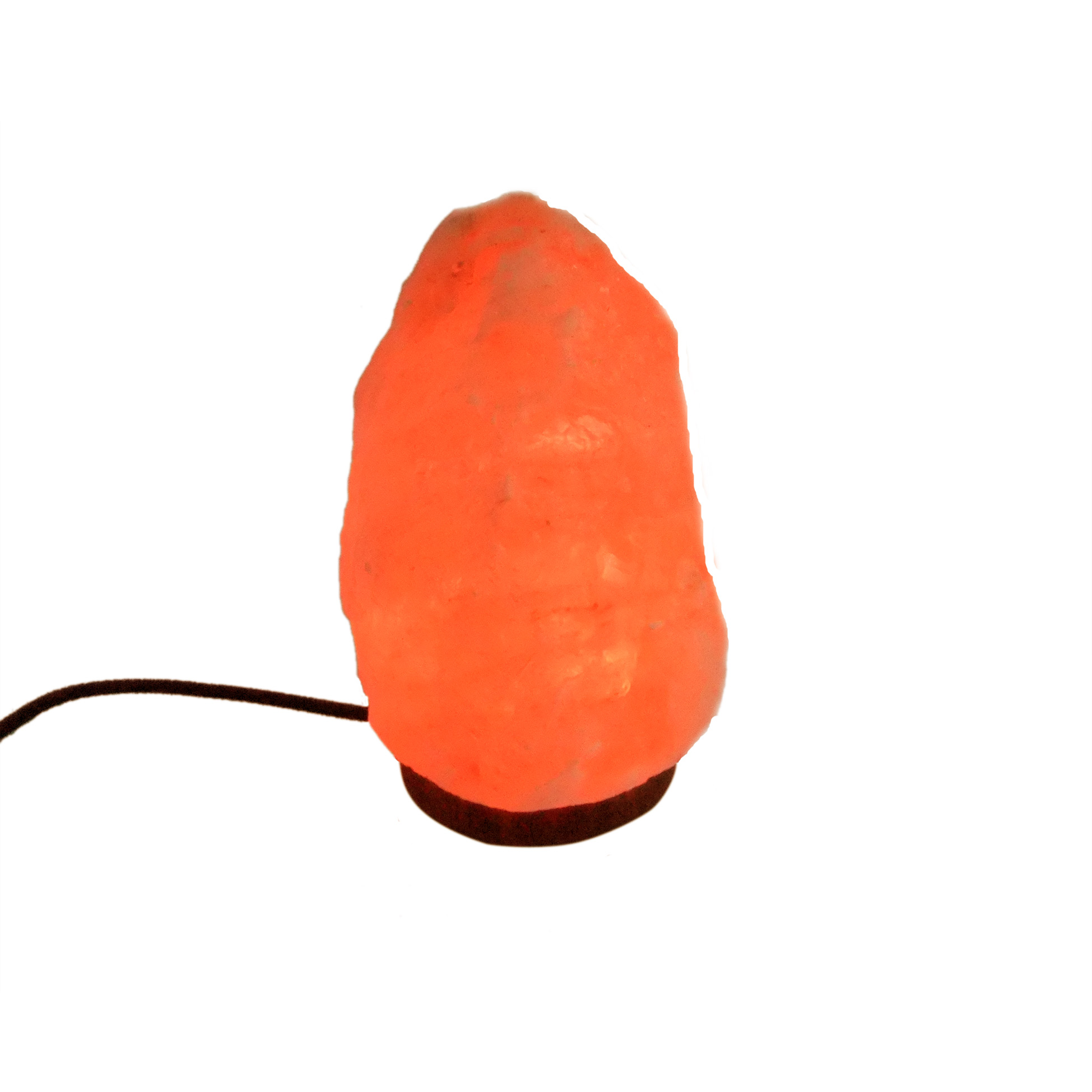 картинка Солевая лампа скала с USB шнуром из Гималайской соли Pramodan 