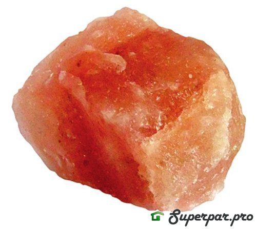 картинка Соляной камень (гималайская соль) цельный кусок породы. Pramodan 