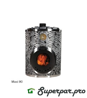 картинка Дровяная печь для сауны IKI Maxi 